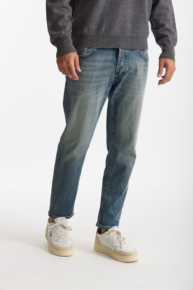 Jeans BRIGHTON lavaggio chiaro uomo Dondup - 4