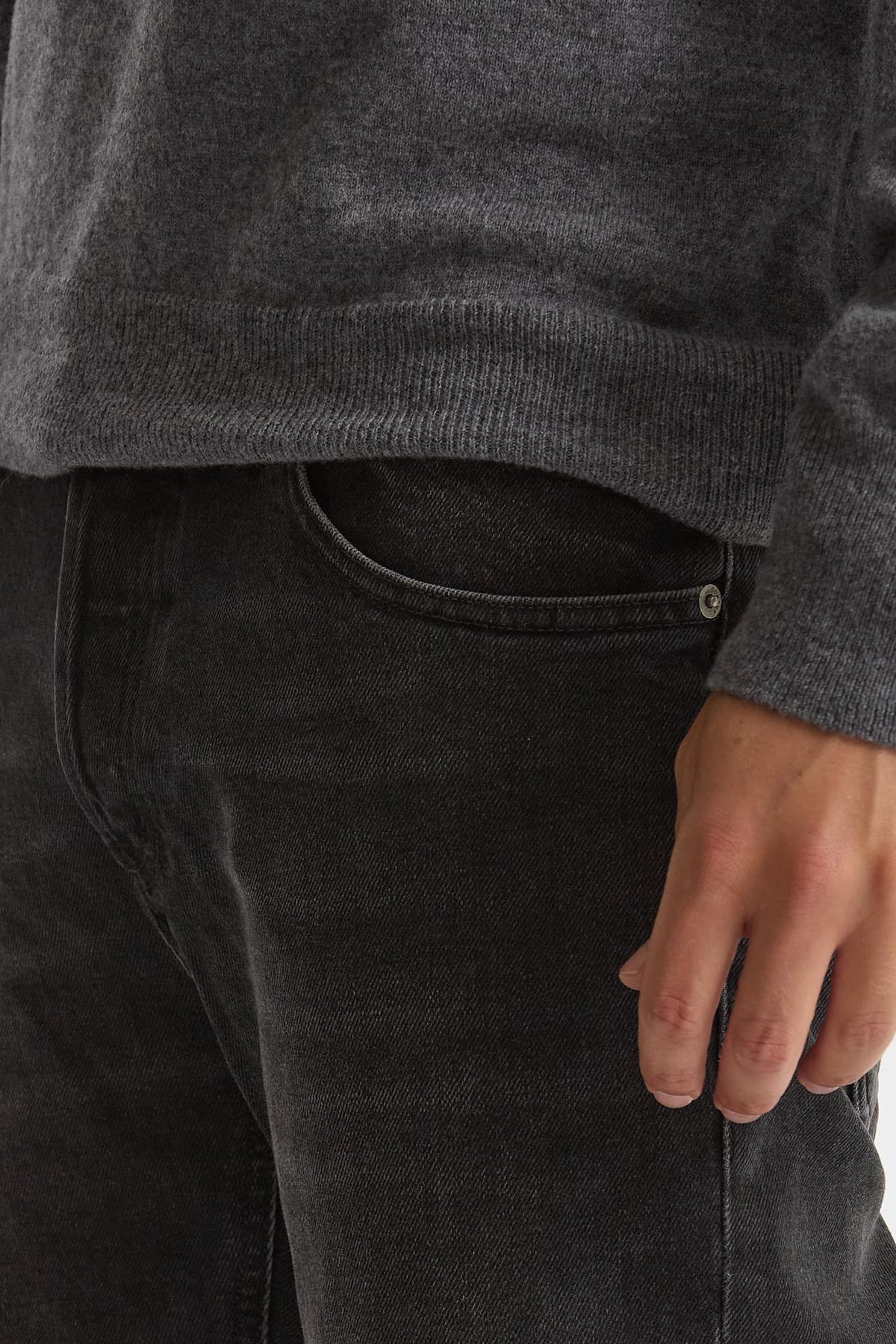 Jeans BRIGHTON cotone stretch nero uomo Dondup - 6