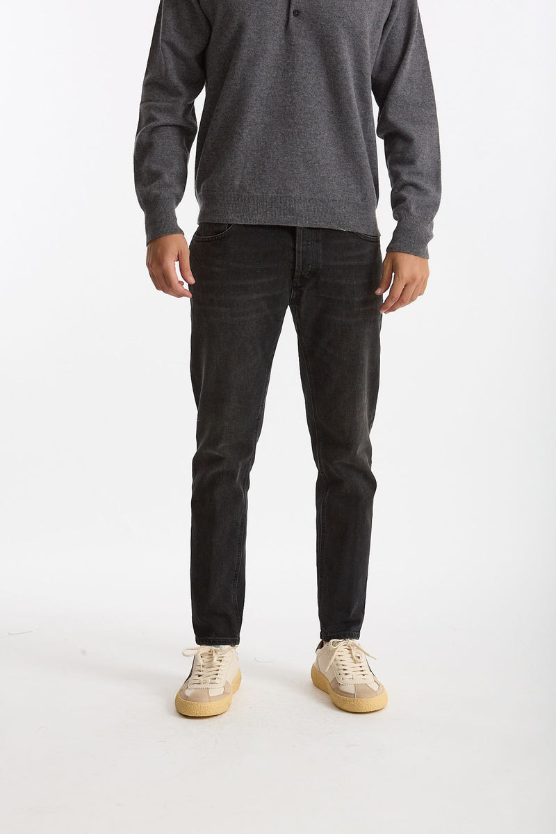 Jeans BRIGHTON cotone stretch nero uomo Dondup - 2