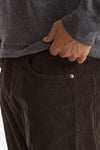 Jeans BRIGHTON in velluto marrone uomo Dondup - 2