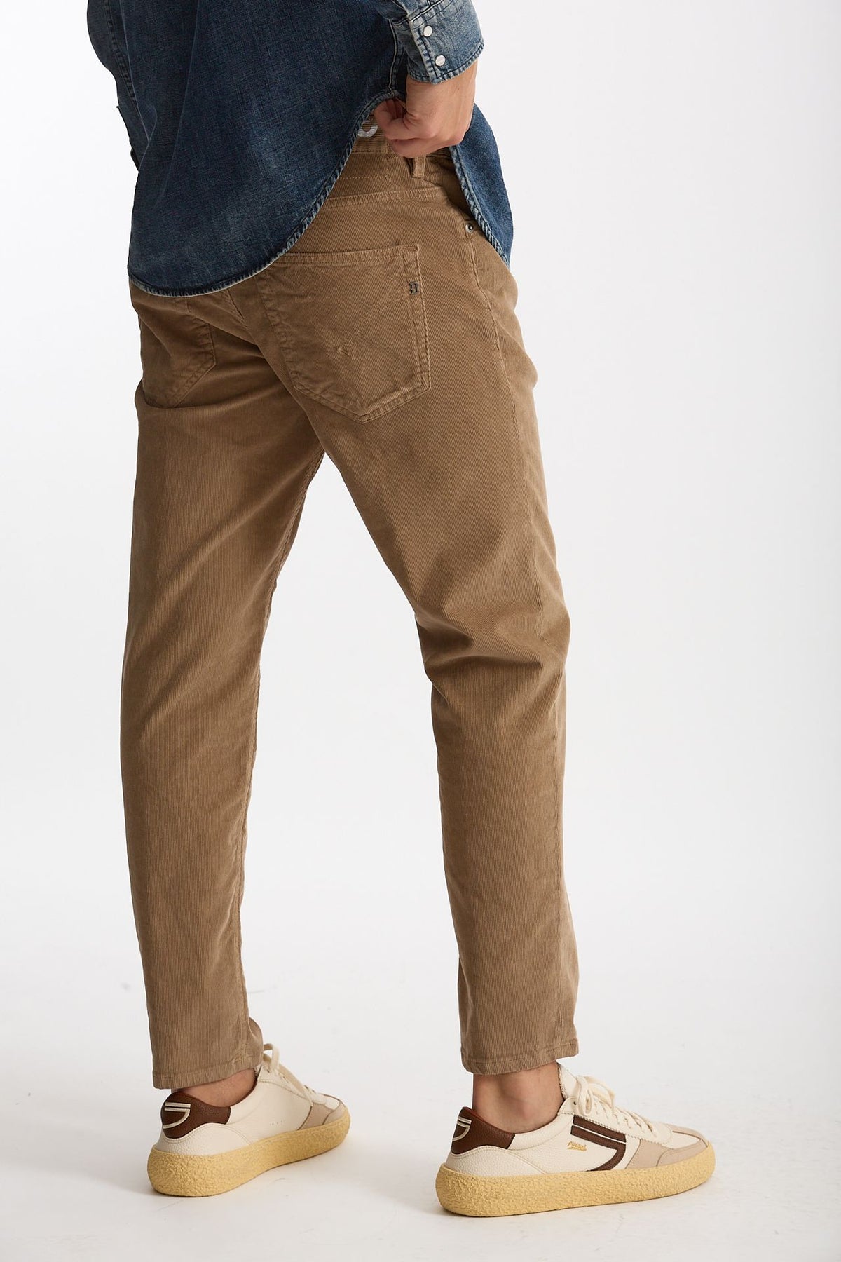 Jeans BRIGHTON in velluto cammello uomo Dondup - 3