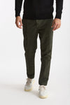 Pantalone in cotone lavato stretch ZYAN verdone uomo Dondup - 1