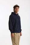 Felpa Full zip in cotone blu uomo Drôle de monsieur - 3