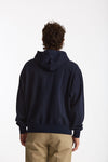 Felpa Full zip in cotone blu uomo Drôle de monsieur - 4