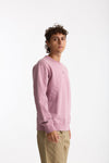 Felpa Girocollo in cotone rosa uomo Drôle de monsieur - 3