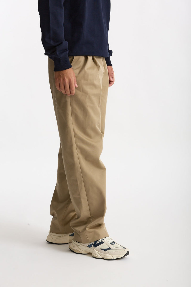 Pantalone Misto cotone beige uomo Drôle de monsieur - 3