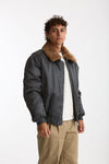 Bomber foderato grigio uomo Drôle de monsieur - 4