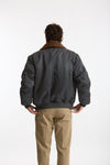 Bomber foderato grigio uomo Drôle de monsieur - 5