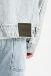 Giubbino denim Lavaggio chiaro uomo Drôle de monsieur - 6