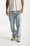 Jeans ampio lavaggio chiaro uomo Drôle de monsieur - 2