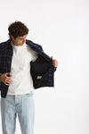 Bomber scozzese blu e nero uomo Drôle de monsieur - 7