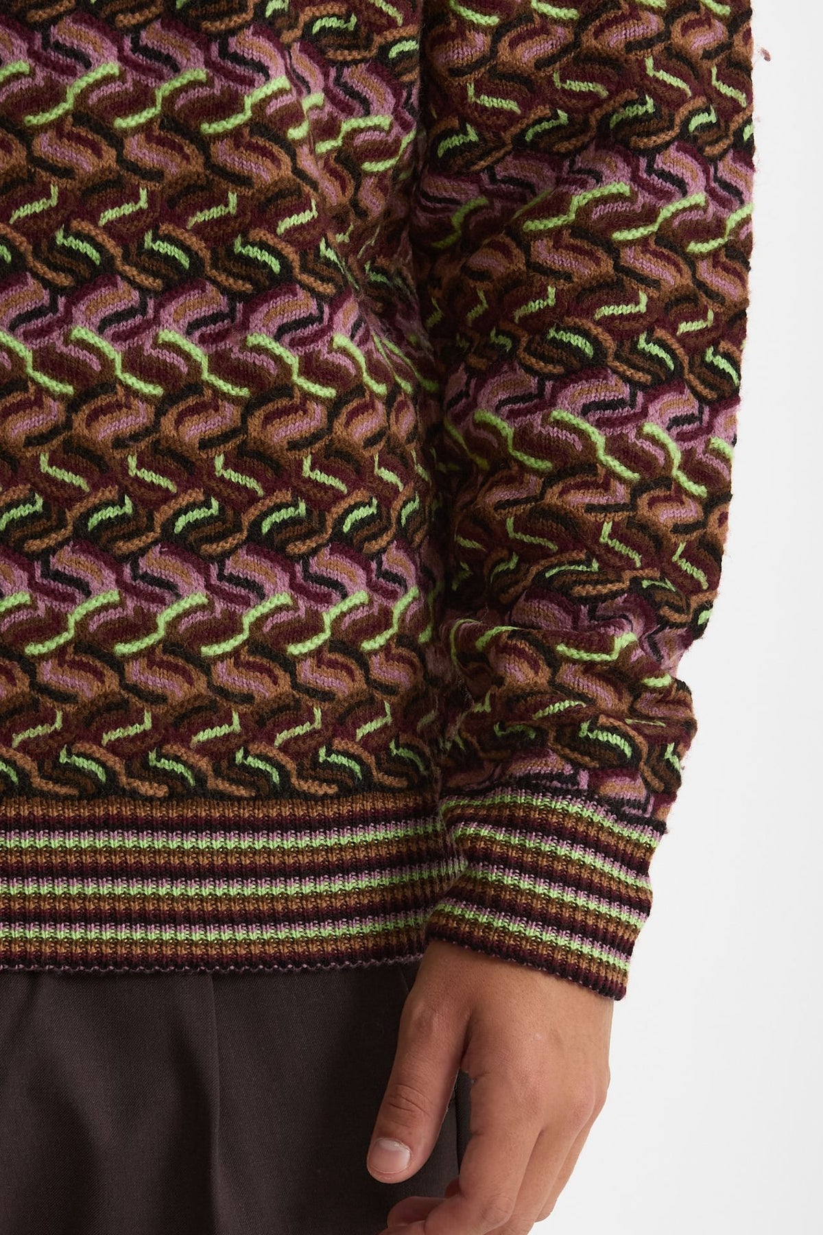 Maglia polo fantasia multicolor uomo Drôle de monsieur - 2
