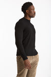 Maglia lupetto in lana nero uomo Drumohr - 4