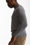 Maglia lupetto in lana grigio uomo Drumohr - 4