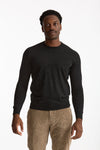 Maglia in lana rasata MODERN grigio antracite uomo Drumohr - 3