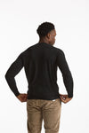 Maglia in lana rasata MODERN grigio antracite uomo Drumohr - 2