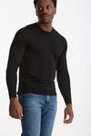 Maglia in lana rasata MODERN nero uomo Drumohr - 5
