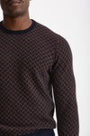 Maglia girocollo in cashmere Fantasia uomo Drumohr - 2