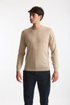 Maglia in lana rasata MODERN sabbia uomo Drumohr - 2