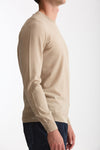 Maglia in lana rasata MODERN sabbia uomo Drumohr - 4