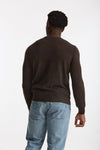 Maglia in lana marrone uomo Drumohr - 3