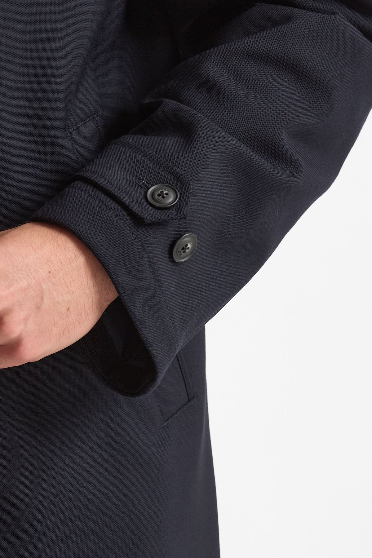Soprabito monopetto morning coat blu uomo Fay - 9