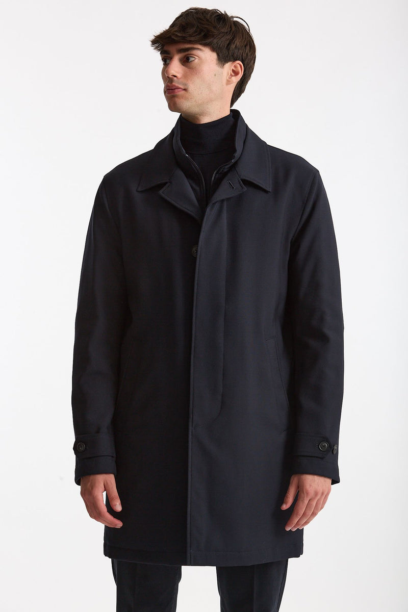 Soprabito monopetto morning coat blu uomo Fay - 2