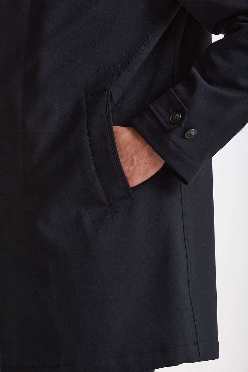 Soprabito monopetto morning coat blu uomo Fay - 10
