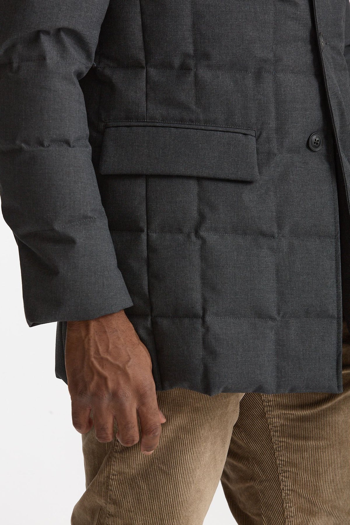 Piumino double front grigio uomo Fay - 10