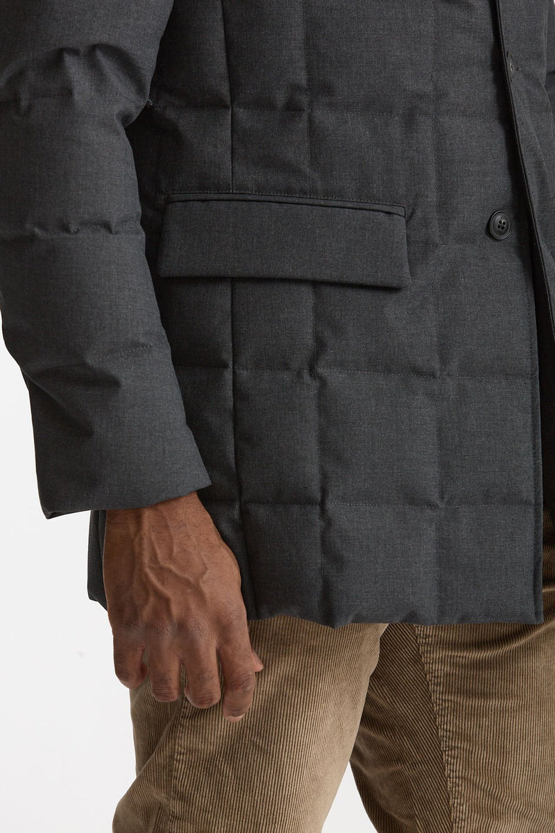 Piumino double front grigio uomo Fay - 10