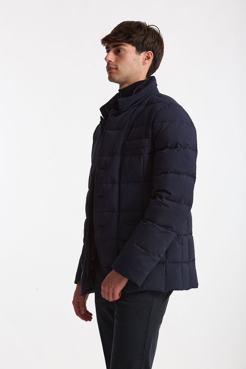 Piumino giacca double front blu uomo Fay - 1