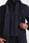 Piumino giacca double front blu uomo Fay - 6