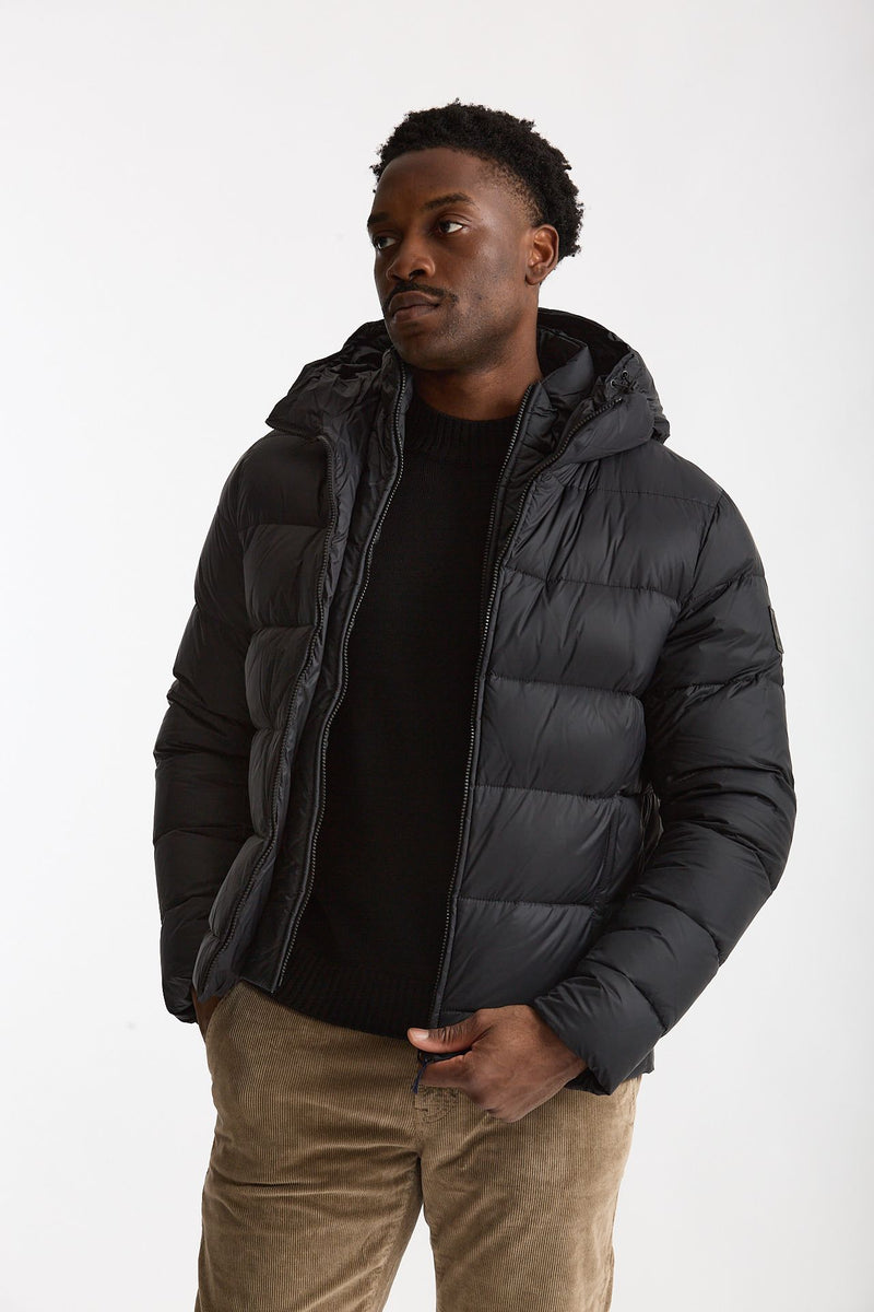 Piumino double front nero uomo Fay - 3