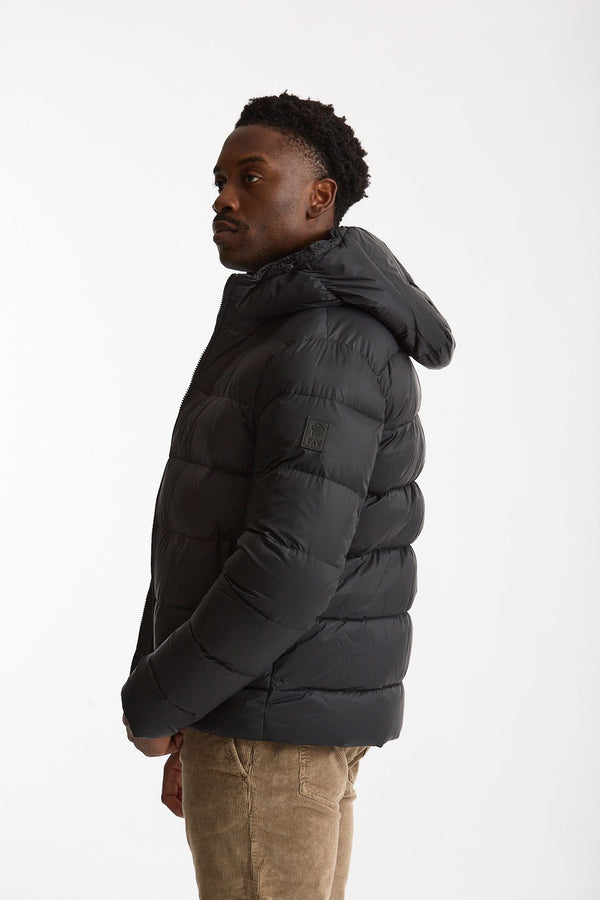 Piumino double front nero uomo Fay