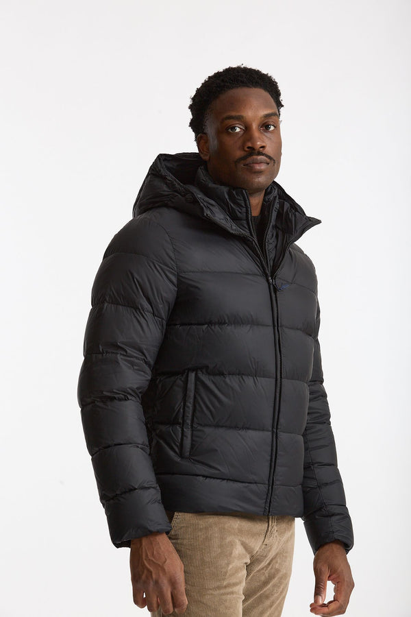 Piumino double front nero uomo Fay
