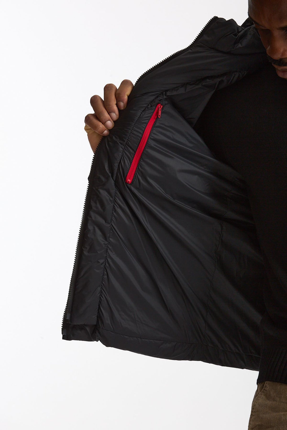 Piumino double front nero uomo Fay - 6