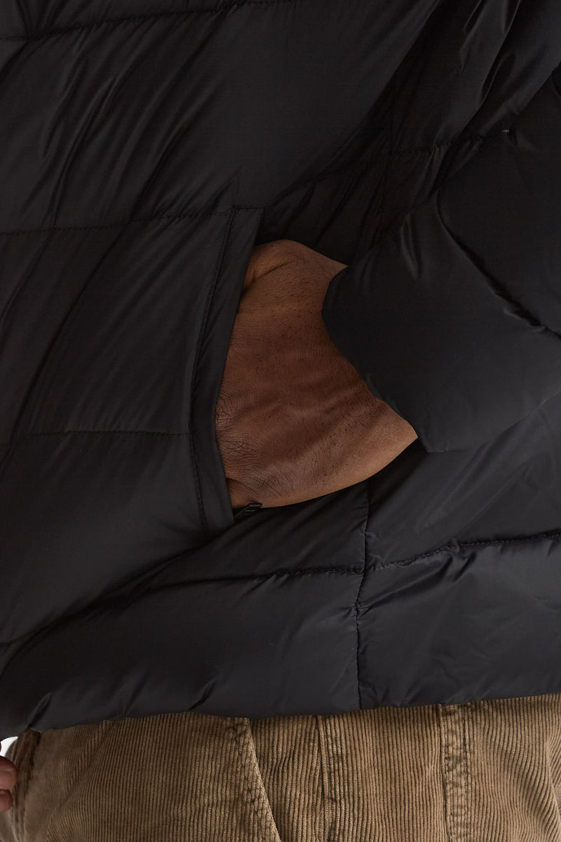 Piumino double front nero uomo Fay - 7