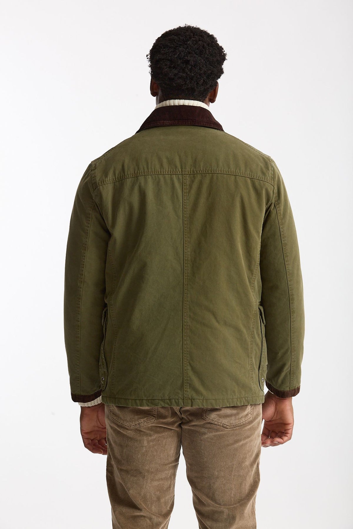 Giubbotto ARCHIVE verde militare uomo Fay - 6