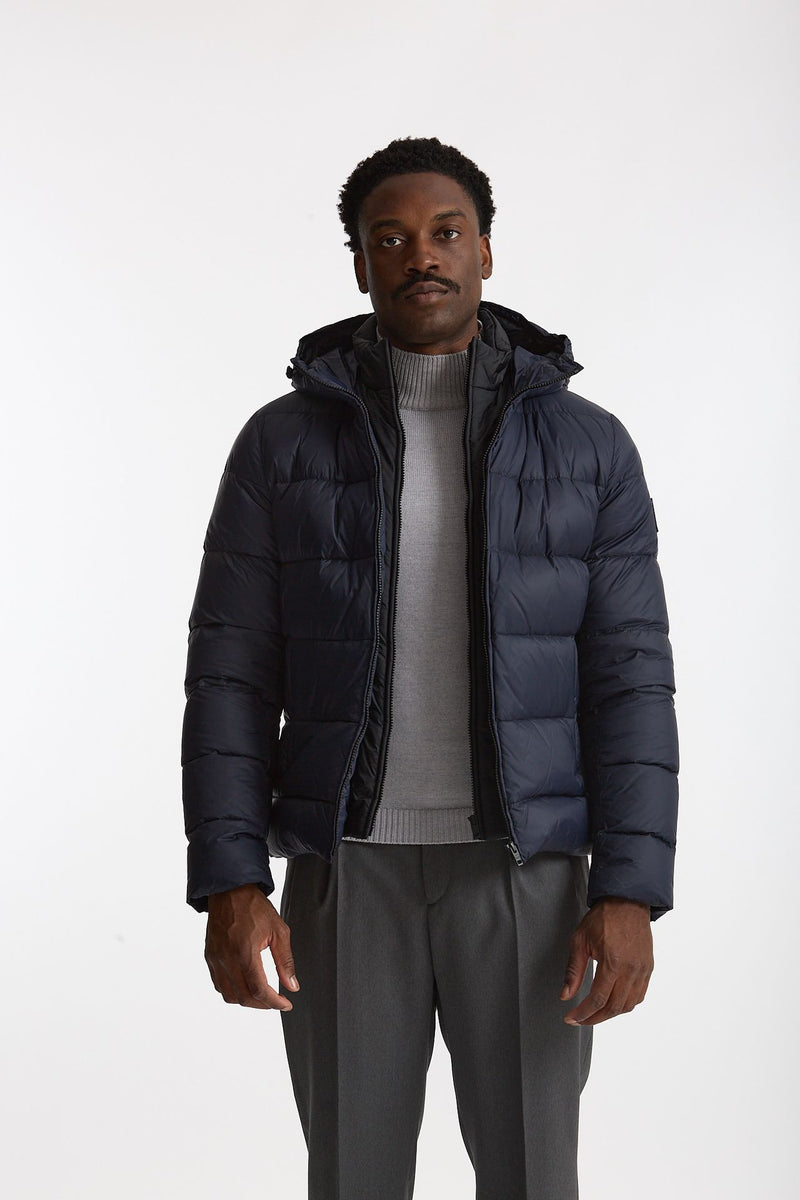 Piumino double front blu uomo Fay - 3