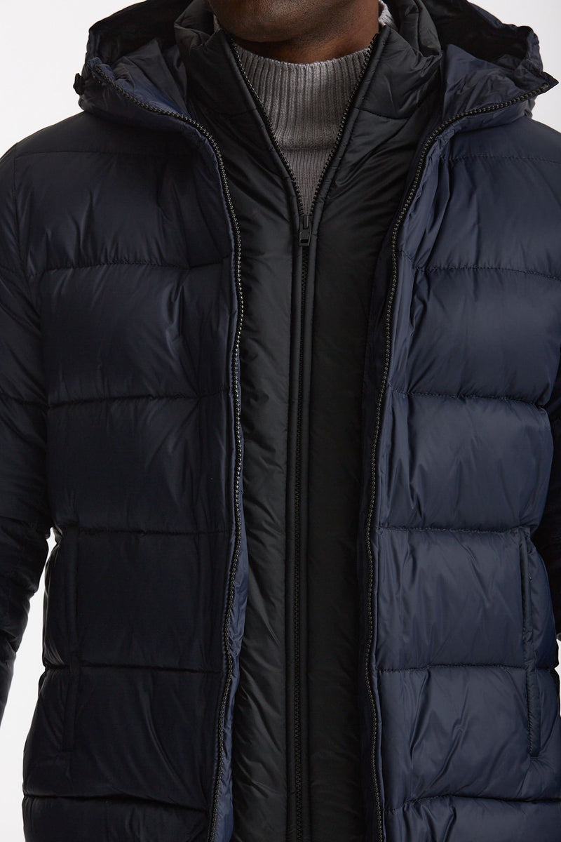 Piumino double front blu uomo Fay - 7