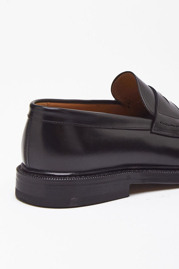Mocassini 1203 POLISHED NERO in pelle uomo Green george