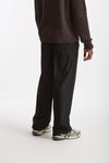 Pantalone Pinces in misto lana stretch nero uomo Grifoni - 4
