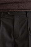 Pantalone Pinces in misto lana stretch nero uomo Grifoni - 5
