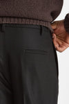 Pantalone Pinces in misto lana stretch nero uomo Grifoni - 7