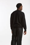 Maglia serafino in lana nero uomo Grifoni - 5
