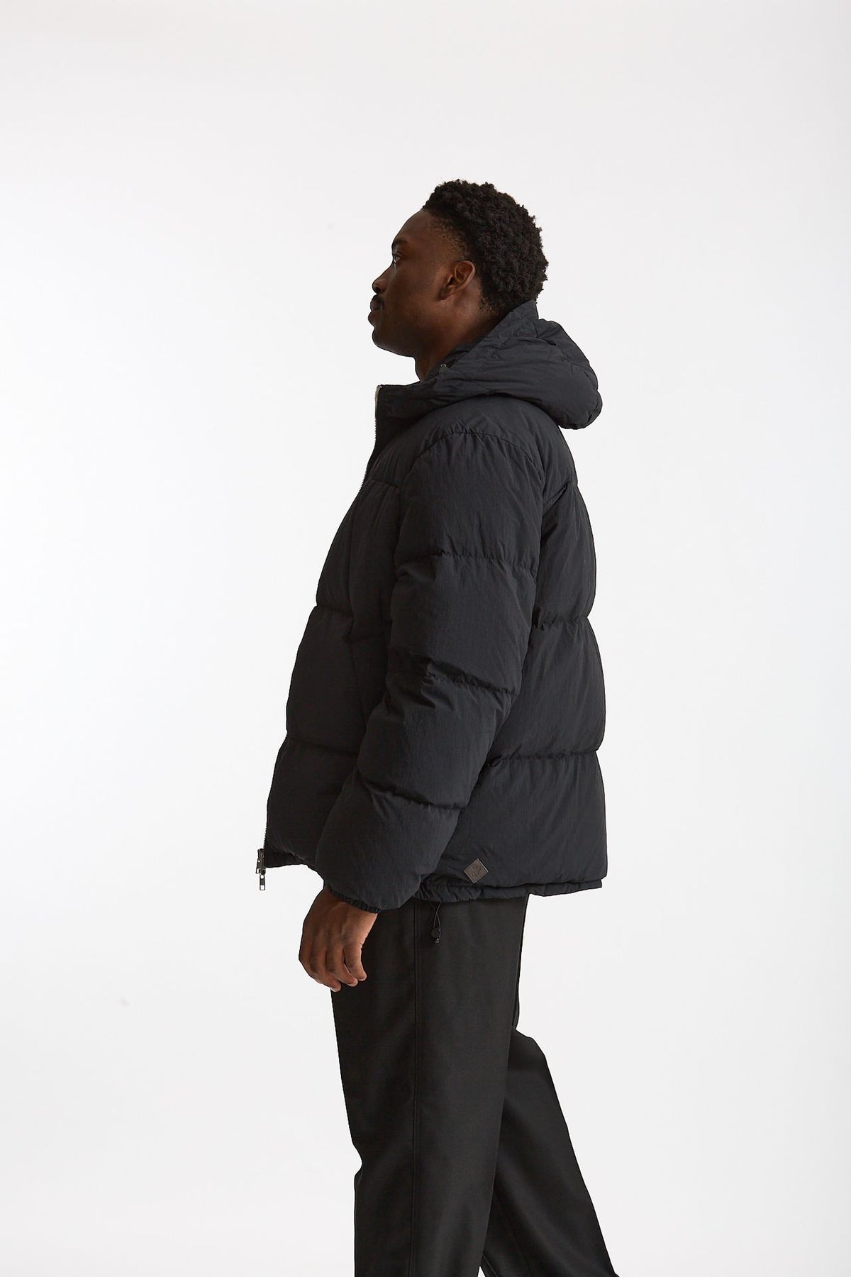 Piumino in nylon reversibile nero uomo Grifoni - 2
