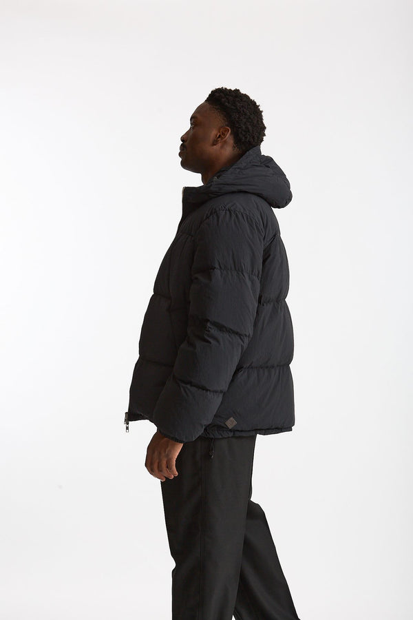 Piumino in nylon reversibile nero uomo Grifoni