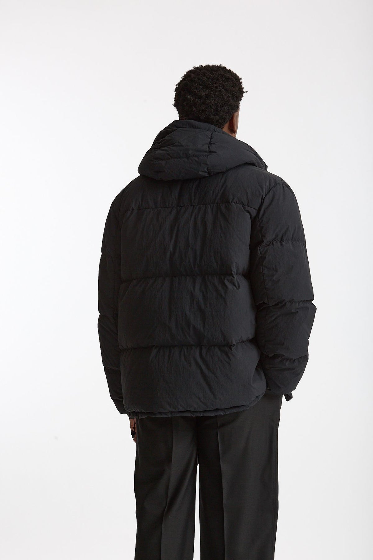 Piumino in nylon reversibile nero uomo Grifoni - 3