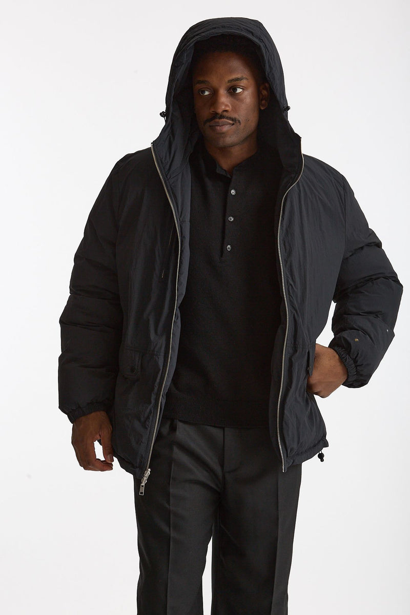 Piumino in nylon reversibile nero uomo Grifoni - 8