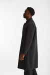 Cappotto monopetto grigio antracite uomo Grifoni - 4